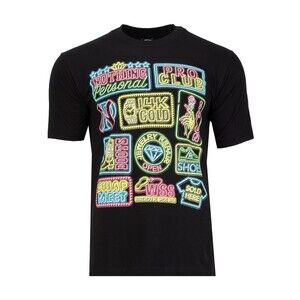 Pro Club Neon Signs Mens,Black Medium